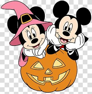 Featured image of post Mickey And Minnie Halloween Clipart