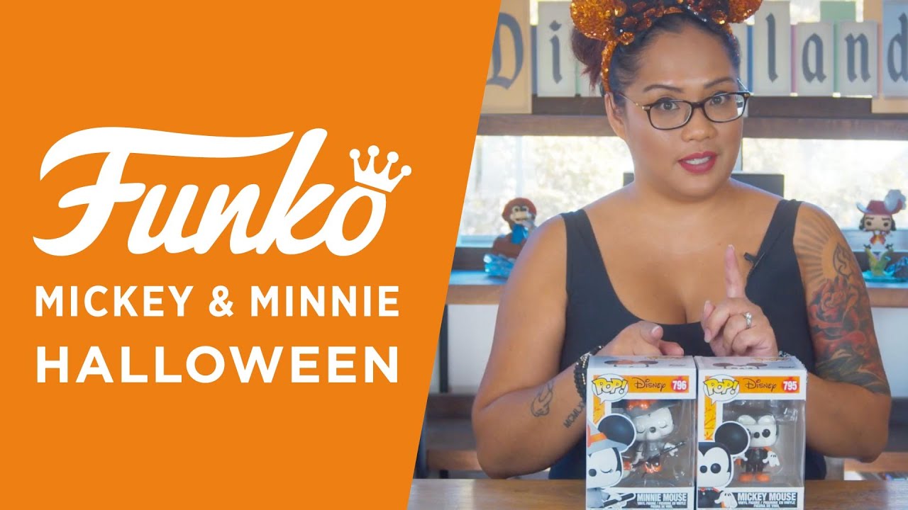 pic Mickey And Minnie Halloween Funko Pop