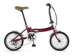 pix Mini Cooper Folding Bike Used