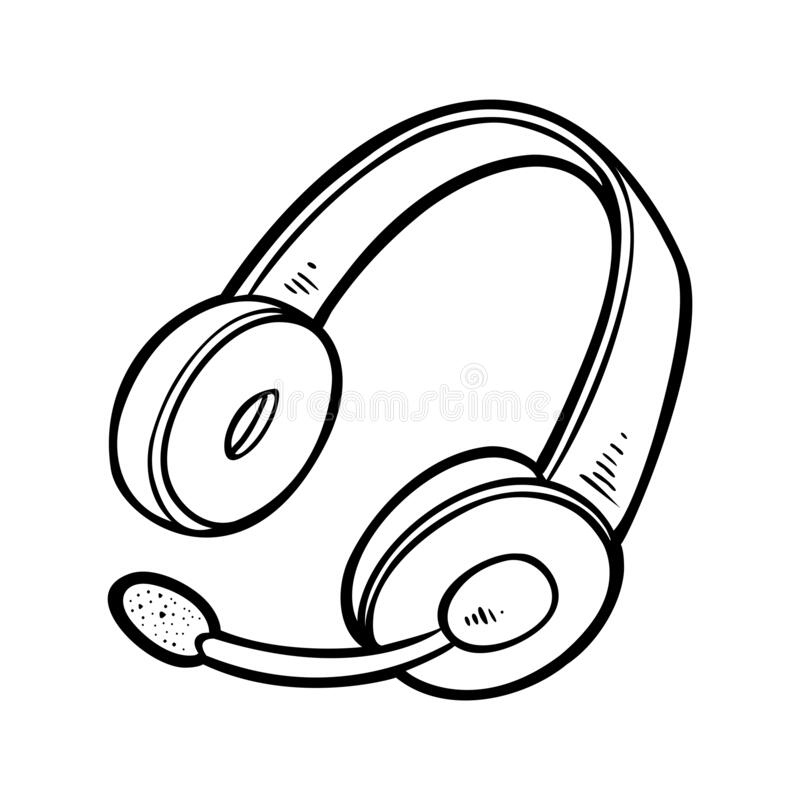 wallpapers Music Headphones Coloring Page