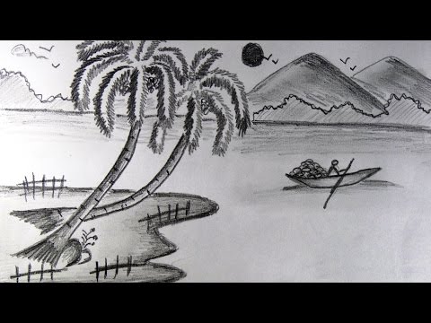 images Nature Easy Pencil Drawings For Kids