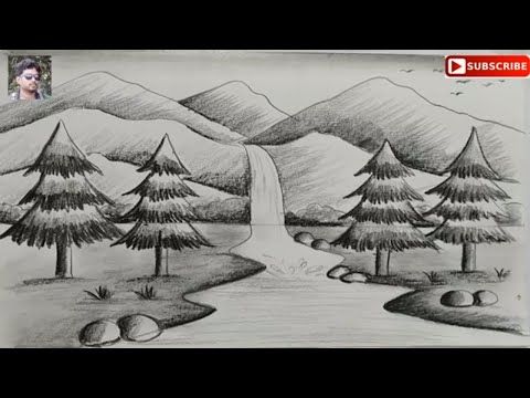 wallpapers Nature Easy Pencil Drawings For Kids