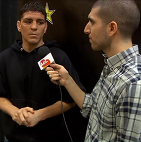 pix Nick Diaz Ariel Helwani