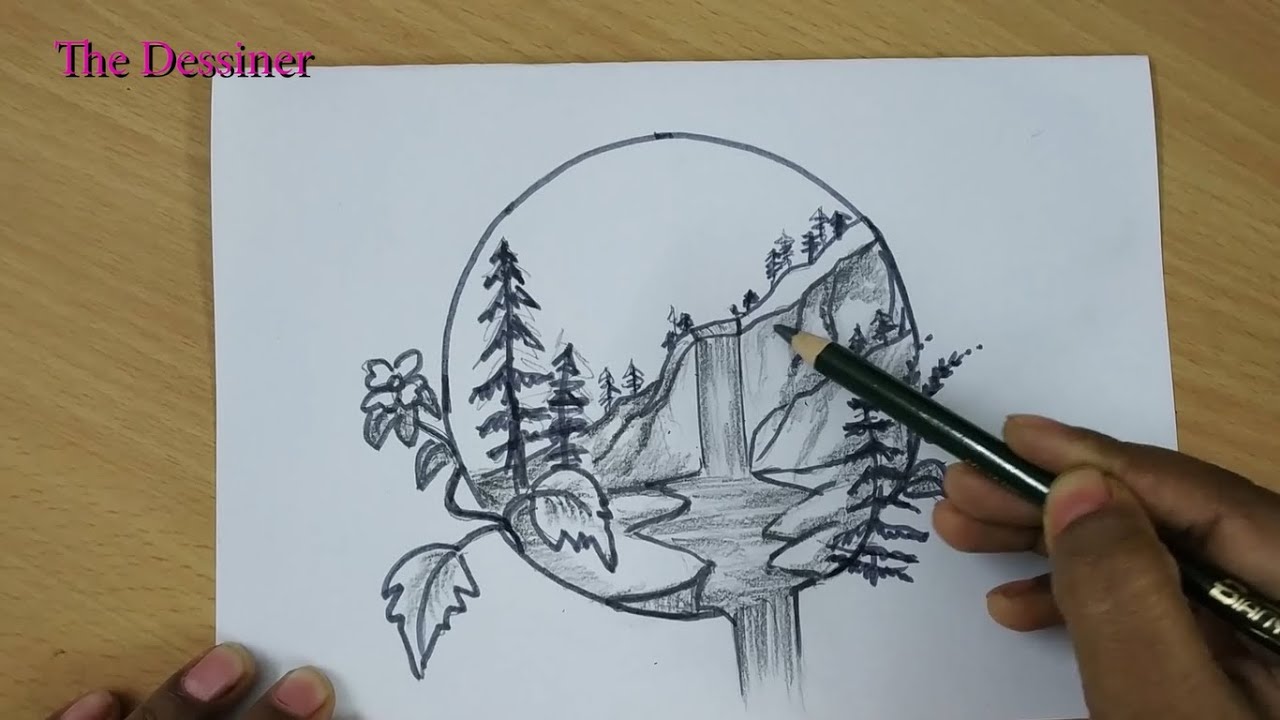 images Pencil Easy Beautiful Pencil Easy Nature Drawings