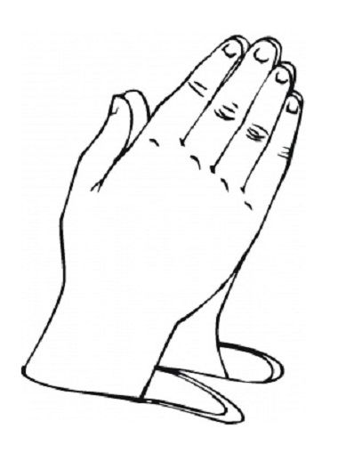 images Praying Hands Coloring Page