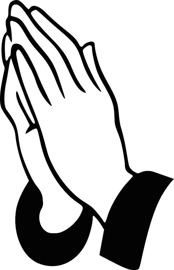 pix Praying Hands Coloring Page