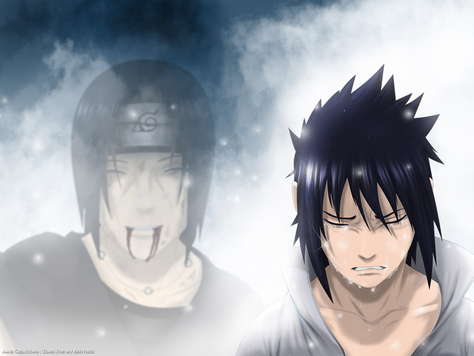 picture Sad Itachi And Sasuke Wallpaper