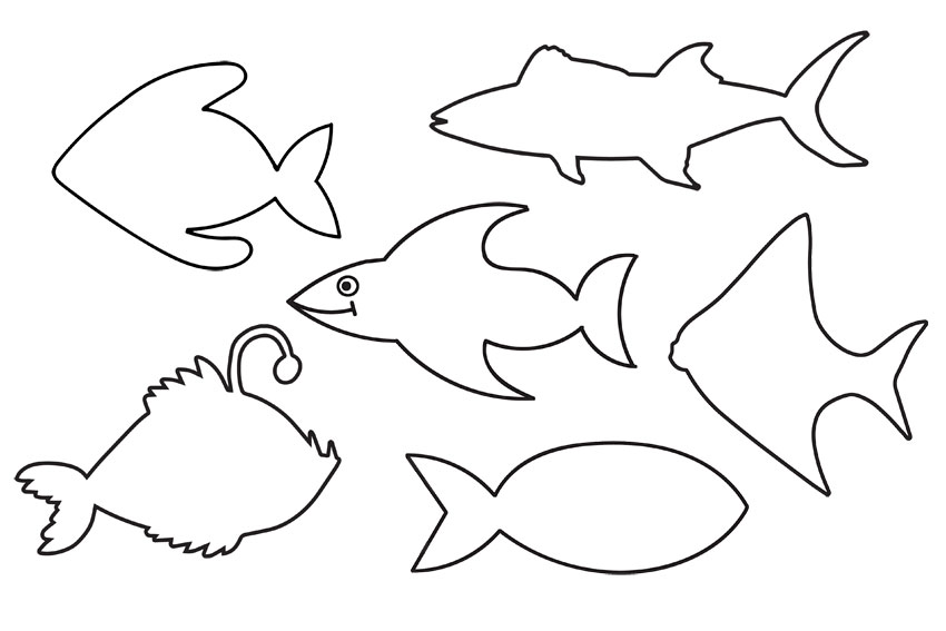 images Silhouette Printable Fish Outline