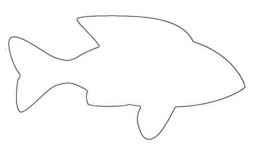 images Silhouette Printable Fish Outline