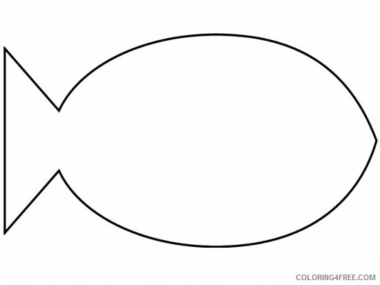 images Simple Printable Fish Outline