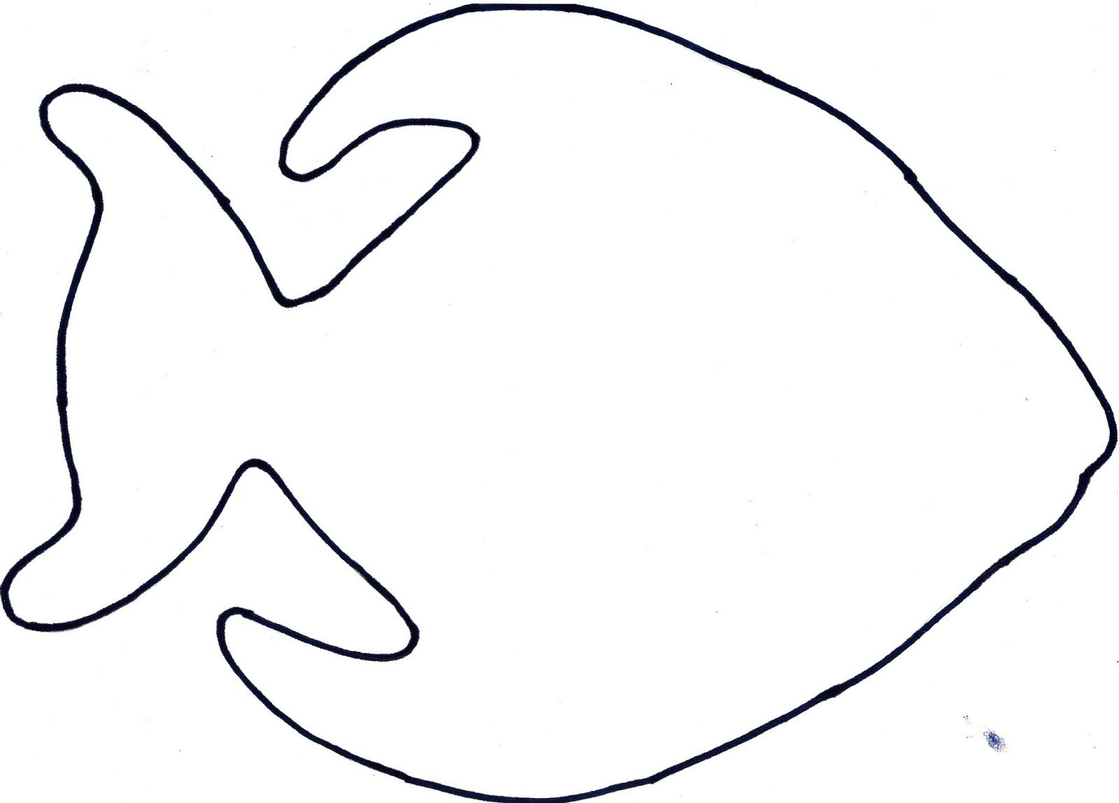 picture Simple Printable Fish Outline