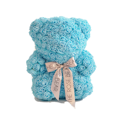 wallpapers Sky Blue Rose Teddy Bear