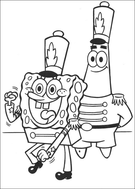 pics Spongebob Pics To Color