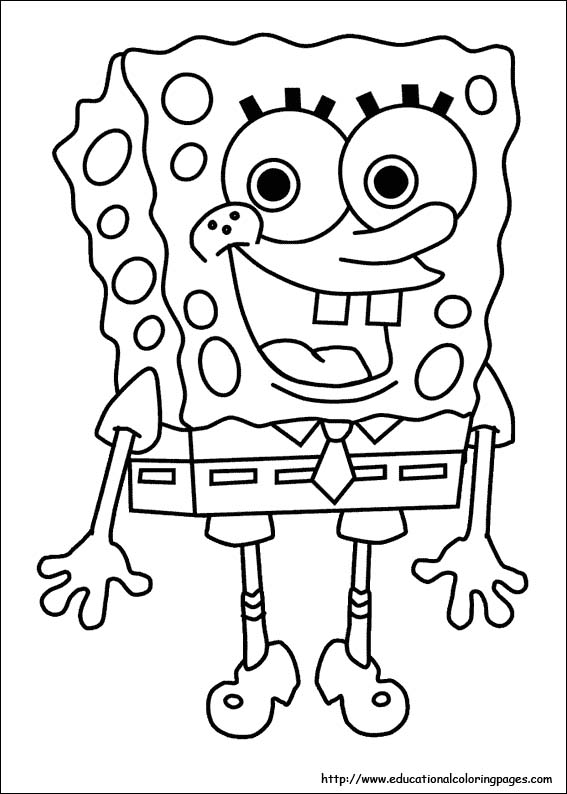 pix Spongebob Pics To Color