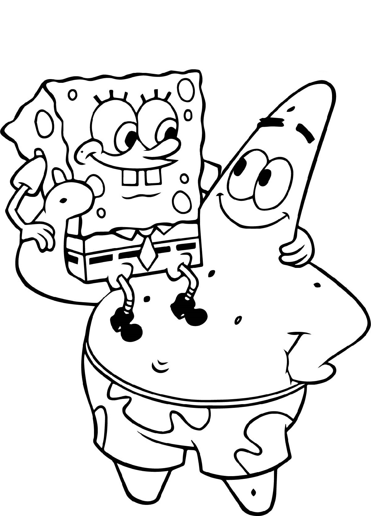 images Spongebob Pics To Color