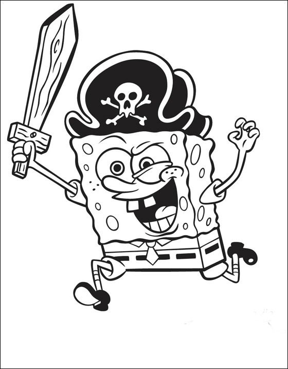 photo Spongebob Pics To Color