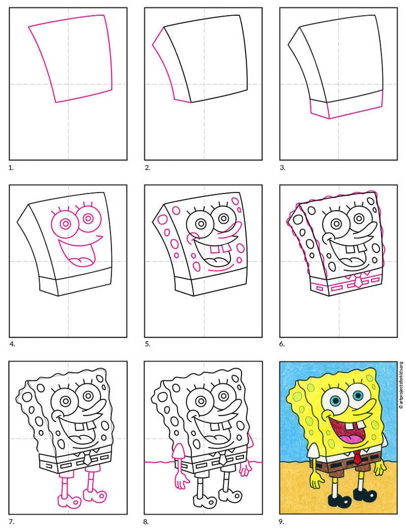 picture Spongebob Pics To Draw