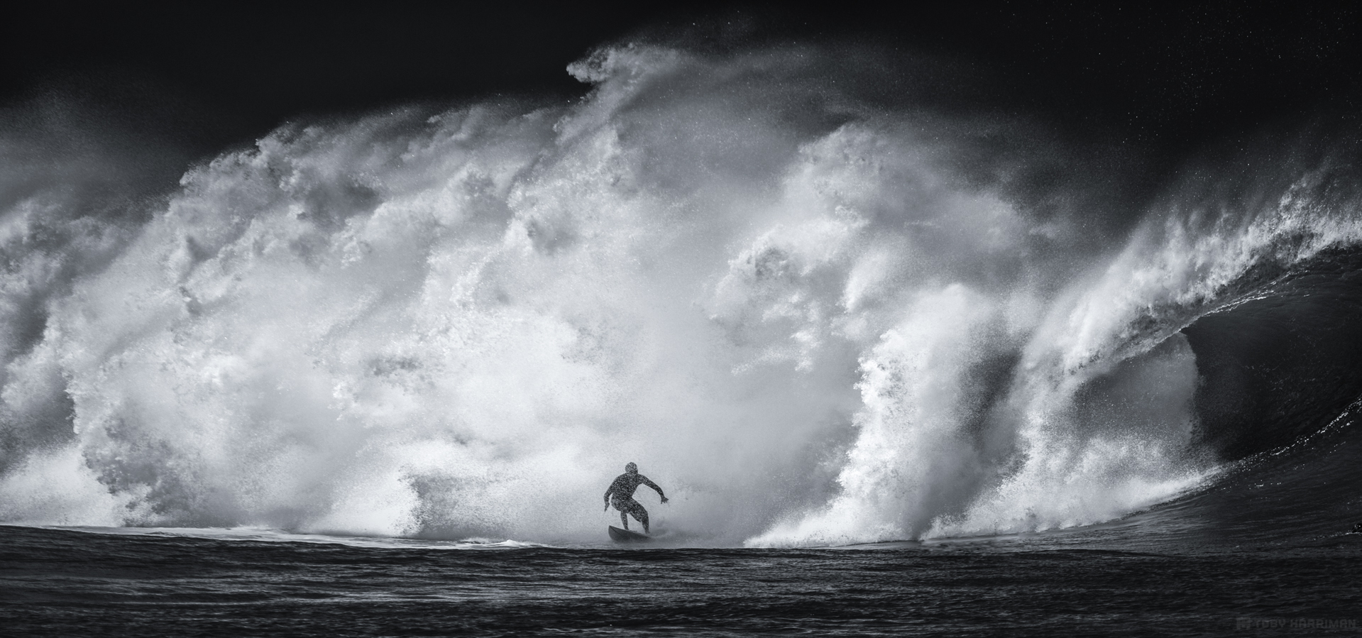 photo Surf Black And White Photography