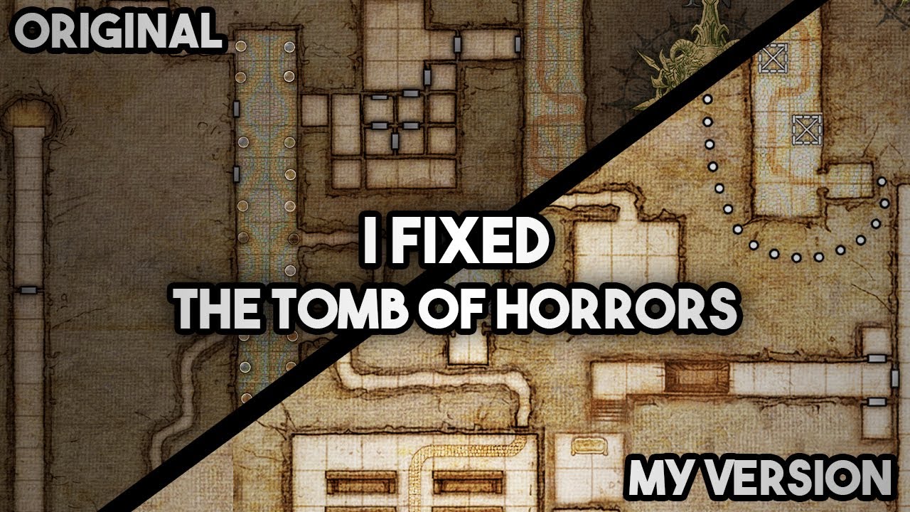 photo Tomb Of Horrors Map