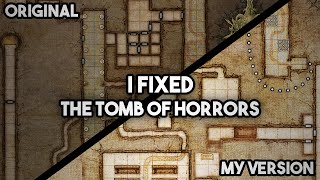 images Tomb Of Horrors Walkthrough Map