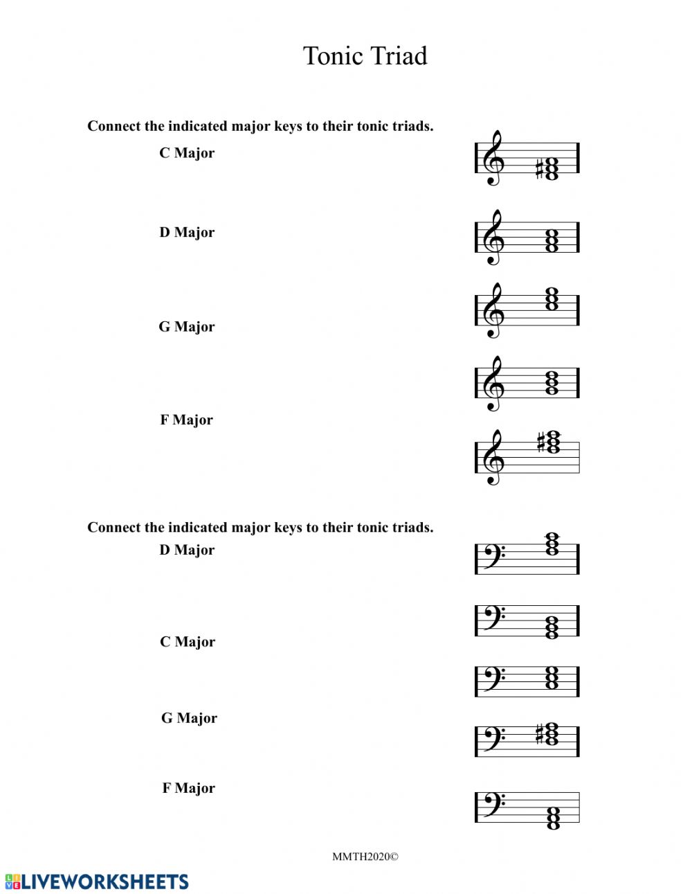 photo Tonic Triad Notes