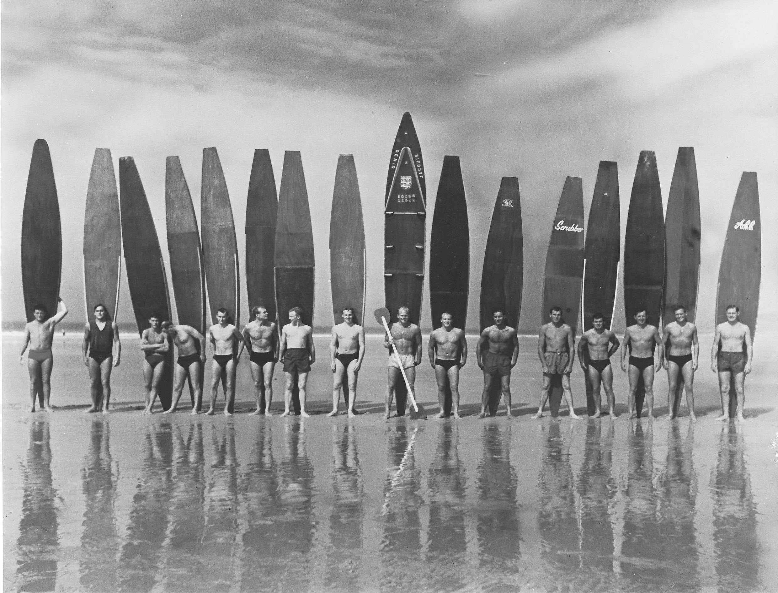 wallpapers Vintage Surf Black And White