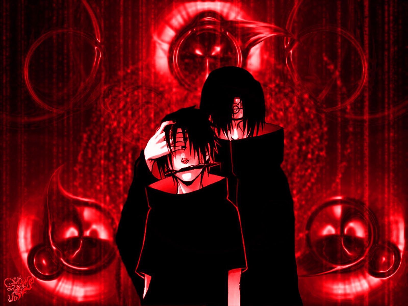 pic Wallpaper Itachi And Sasuke Gif