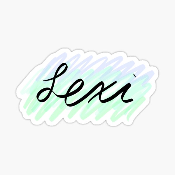 picture Wallpaper Lexi Name Design