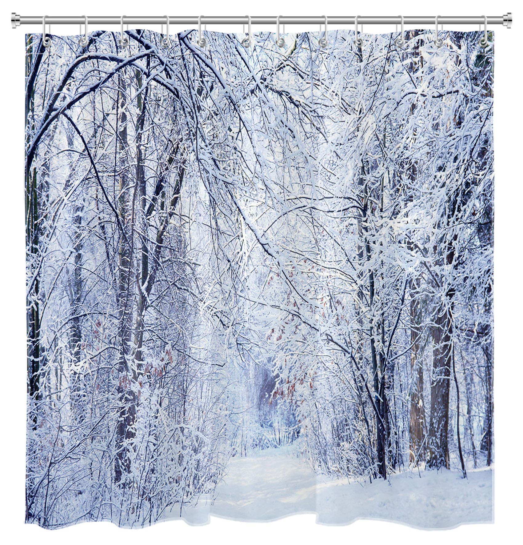 photo Winter Scene Shower Curtain