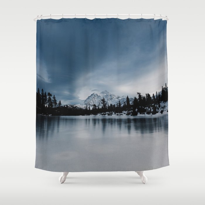 pics Winter Scene Shower Curtain